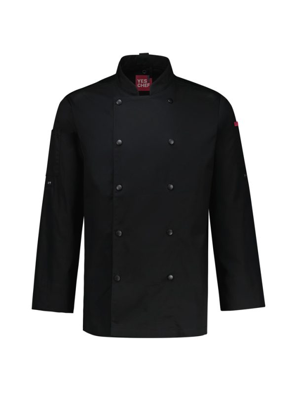 Mens Gusto Long Sleeve Chef Jacket (FBIZCH430ML)