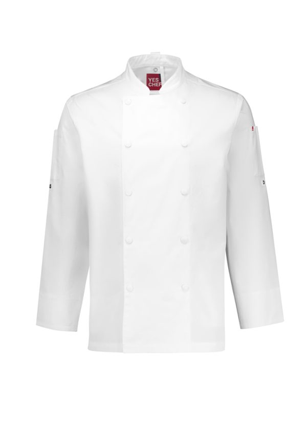 Mens Gusto Long Sleeve Chef Jacket (FBIZCH430ML)