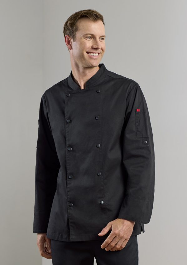 Mens Gusto Long Sleeve Chef Jacket (FBIZCH430ML)