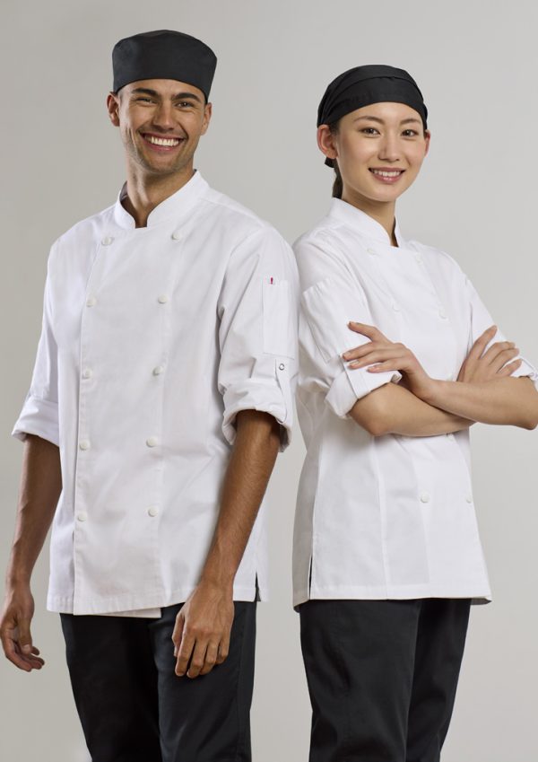 Mens Gusto Long Sleeve Chef Jacket (FBIZCH430ML)