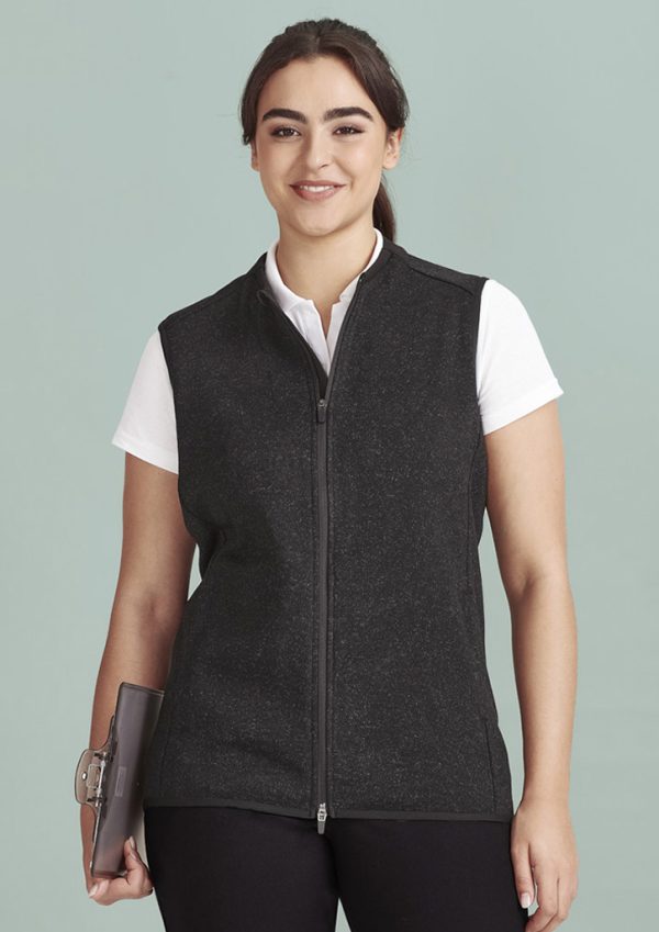 Womens Nova Zip Front Vest (FBIZCO343LV)