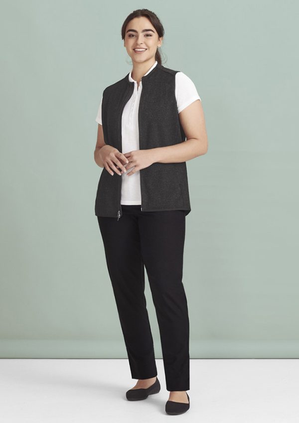 Womens Nova Zip Front Vest (FBIZCO343LV)