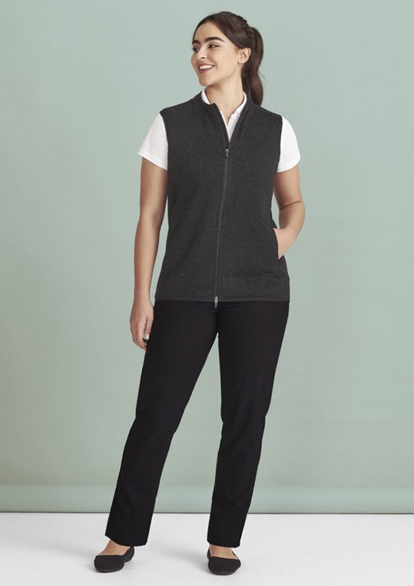 Womens Nova Zip Front Vest (FBIZCO343LV)