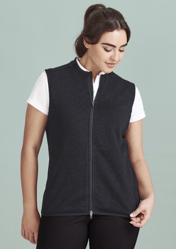 Womens Nova Zip Front Vest (FBIZCO343LV)