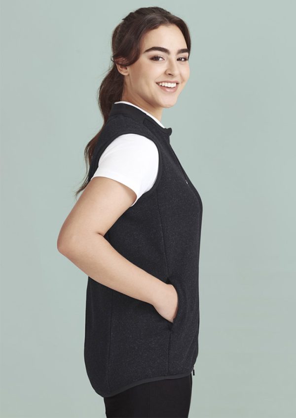 Womens Nova Zip Front Vest (FBIZCO343LV)