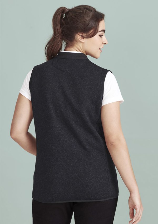 Womens Nova Zip Front Vest (FBIZCO343LV)