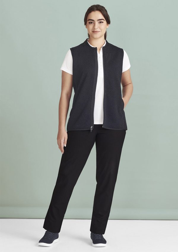 Womens Nova Zip Front Vest (FBIZCO343LV)