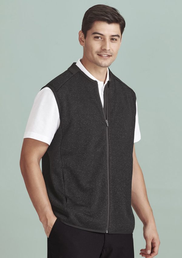 Mens Nova Zip Front Vest (FBIZCO343MV)