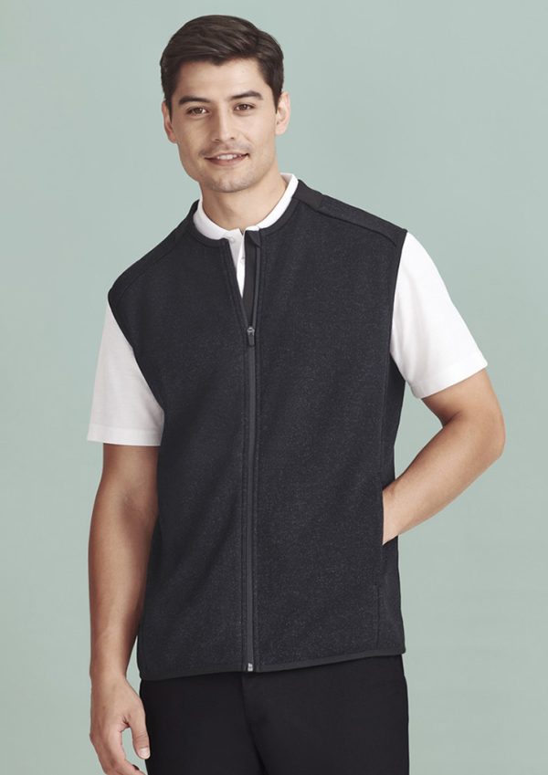 Mens Nova Zip Front Vest (FBIZCO343MV)