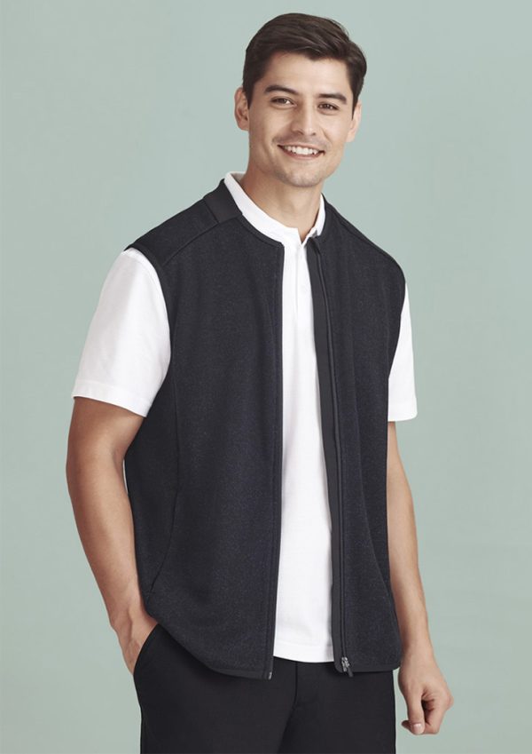 Mens Nova Zip Front Vest (FBIZCO343MV)