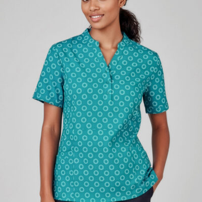 Womens Florence Daisy Print Tunic (FBIZCS950LS)