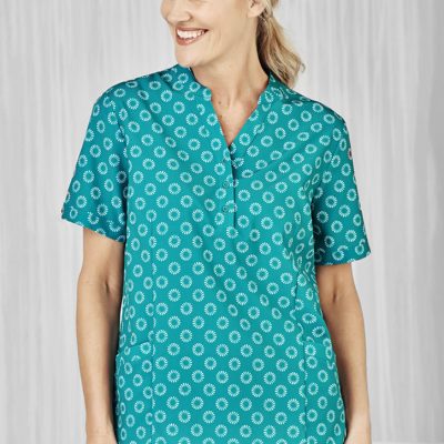 Womens Florence Daisy Print Tunic (FBIZCS950LS)