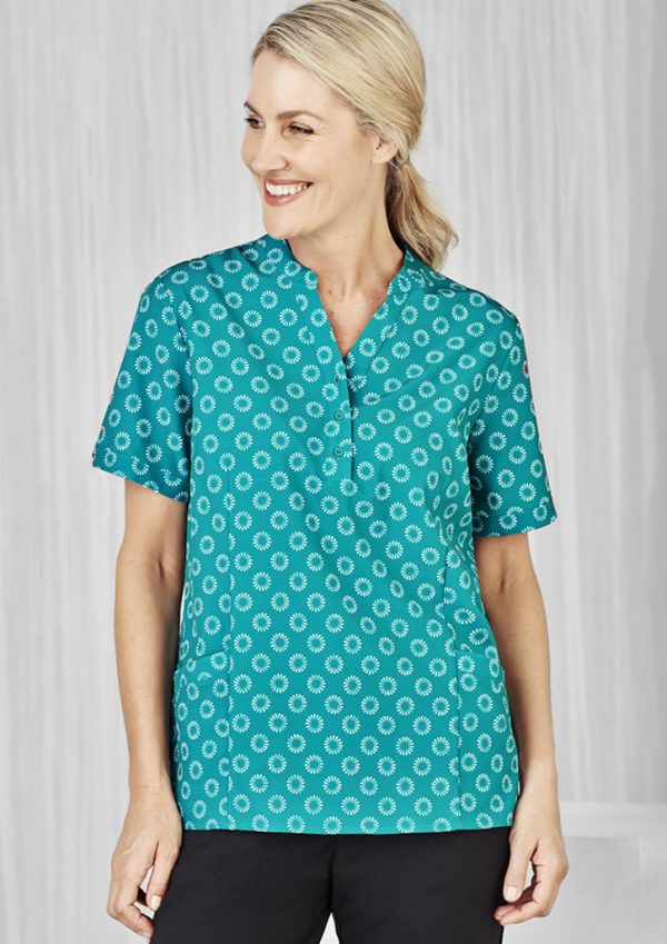 Womens Florence Daisy Print Tunic (FBIZCS950LS)