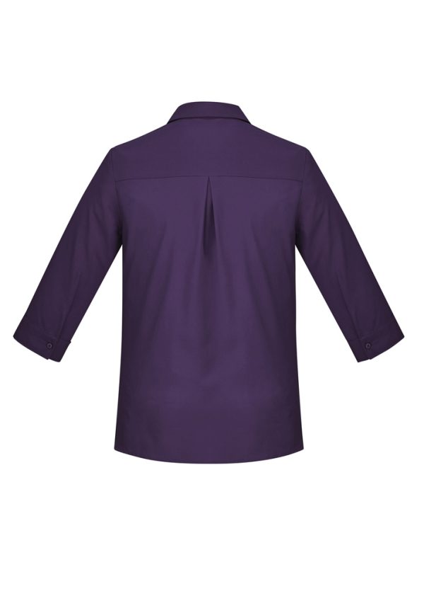 Womens Florence Plain 3/4 Sleeve Shirt (FBIZCS951LT)