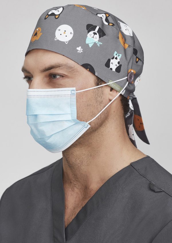 Unisex Printed Scrub Cap (FBIZCSC245U)