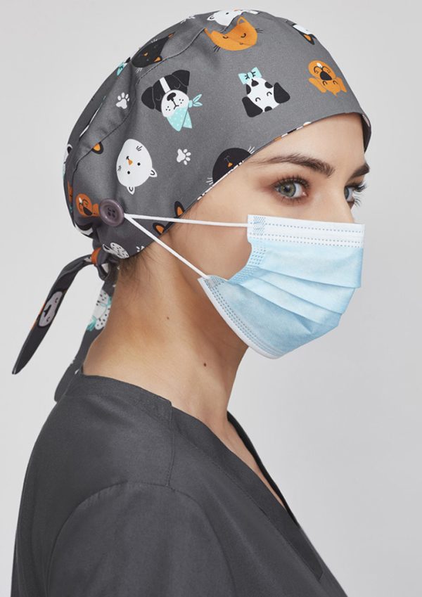 Unisex Printed Scrub Cap (FBIZCSC245U)