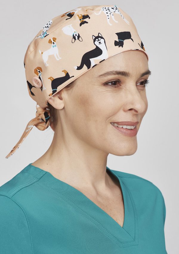 Unisex Printed Scrub Cap (FBIZCSC245U)