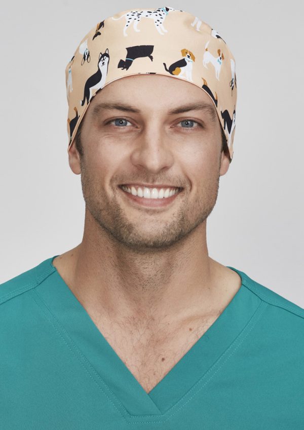 Unisex Printed Scrub Cap (FBIZCSC245U)