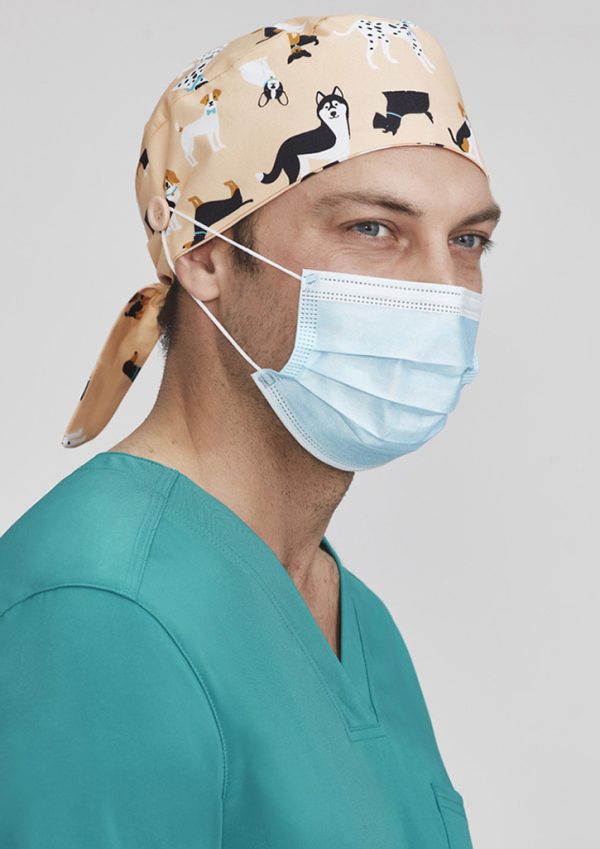 Unisex Printed Scrub Cap (FBIZCSC245U)