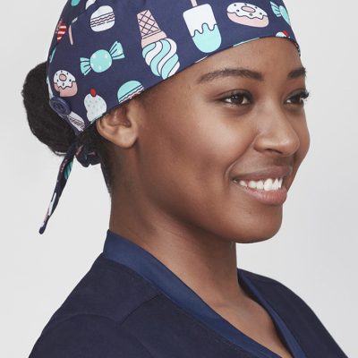 Unisex Printed Scrub Cap (FBIZCSC245U)