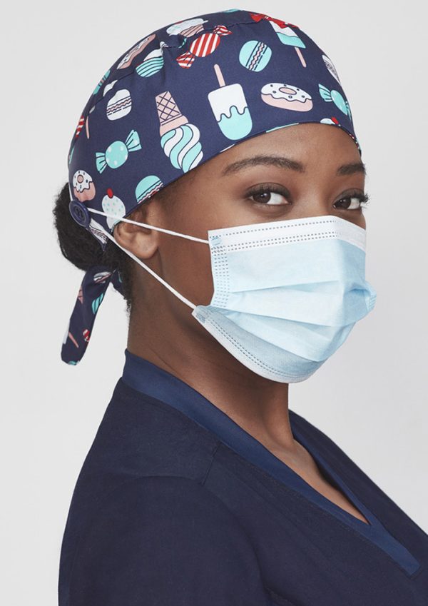 Unisex Printed Scrub Cap (FBIZCSC245U)