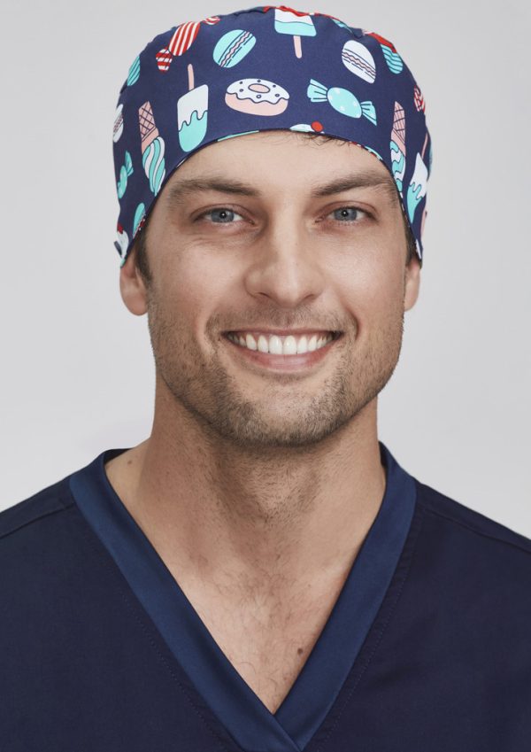 Unisex Printed Scrub Cap (FBIZCSC245U)