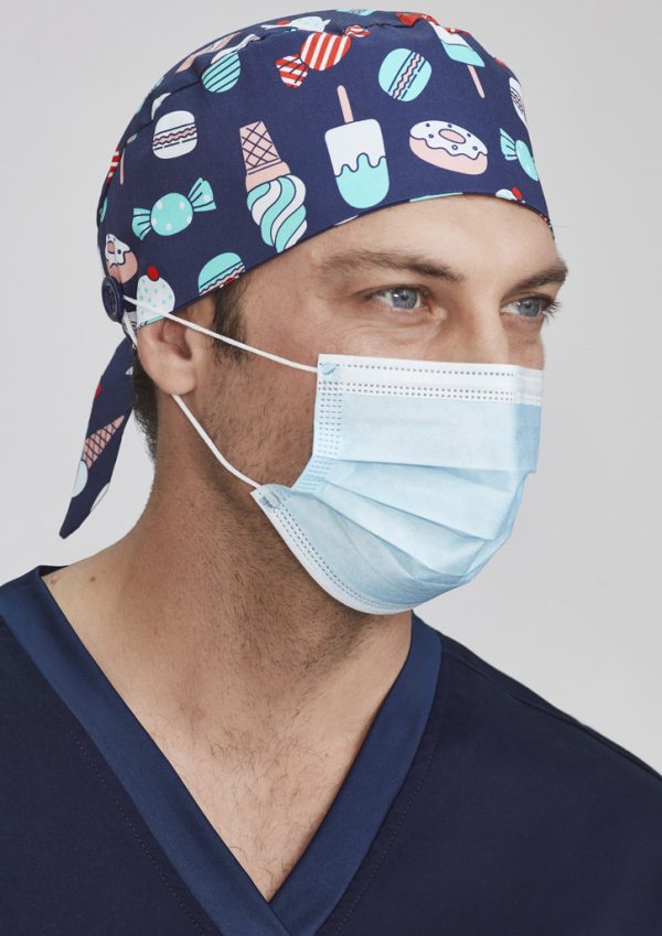 Unisex Printed Scrub Cap (FBIZCSC245U)