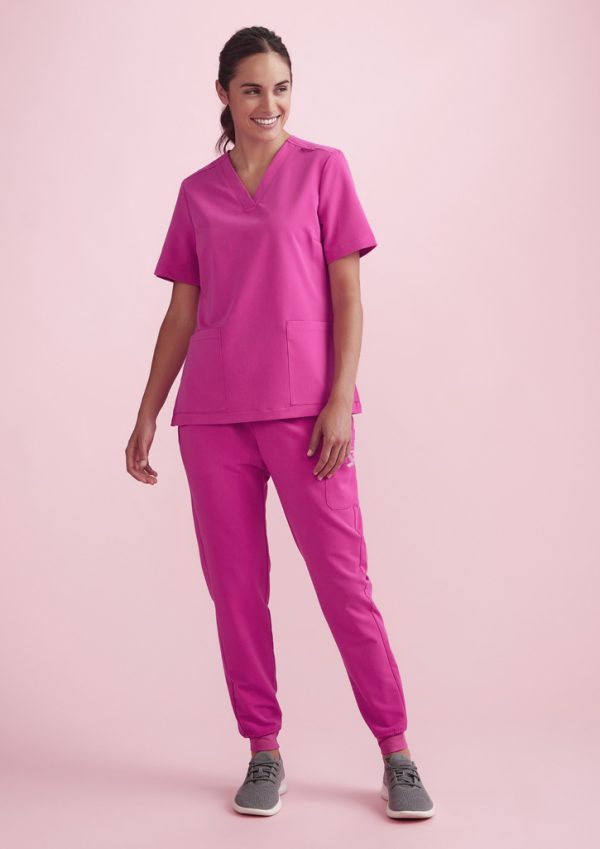 Womens Pink Jogger Scrub Pant (FBIZCSP241LL)
