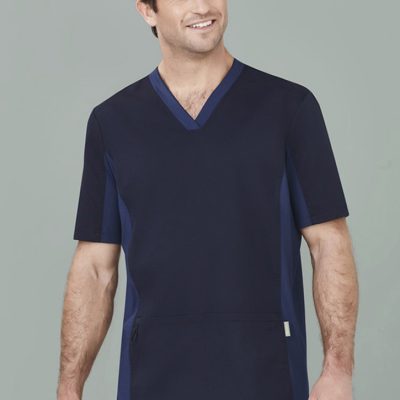 Mens Riley Stretch Scrub Top (FBIZCST043MS)