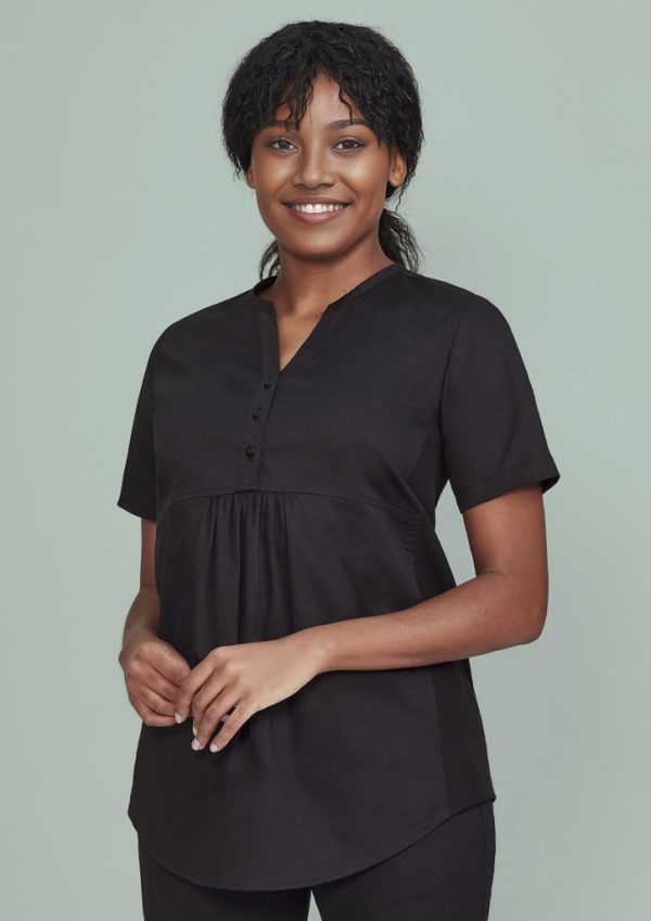 Womens Rose Tunic Scrub Top (FBIZCST243LS)