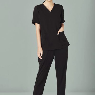 Womens Avery V-Neck Scrub Top (FBIZCST941LS)