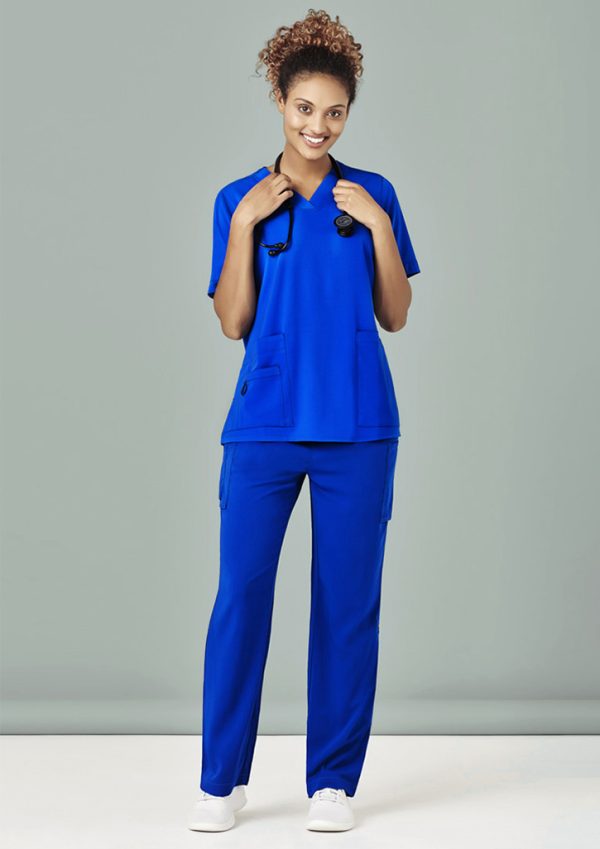 Womens Avery V-Neck Scrub Top (FBIZCST941LS)