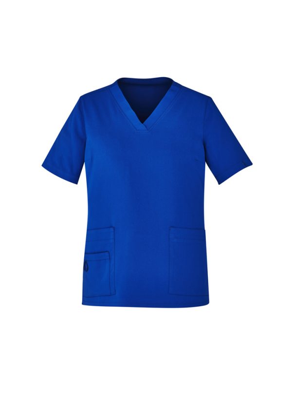 Womens Avery V-Neck Scrub Top (FBIZCST941LS)