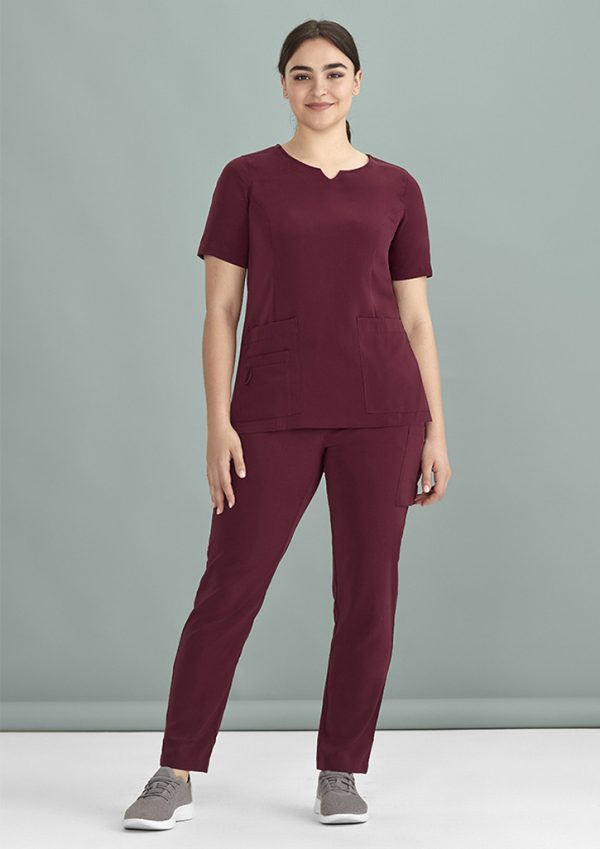 Womens Avery Round Neck Scrub Top (FBIZCST942LS)