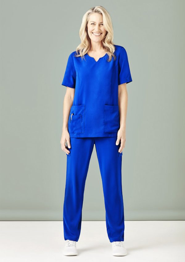 Womens Avery Round Neck Scrub Top (FBIZCST942LS)