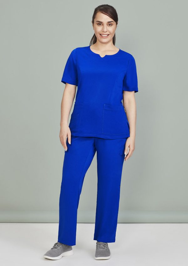 Womens Avery Round Neck Scrub Top (FBIZCST942LS)