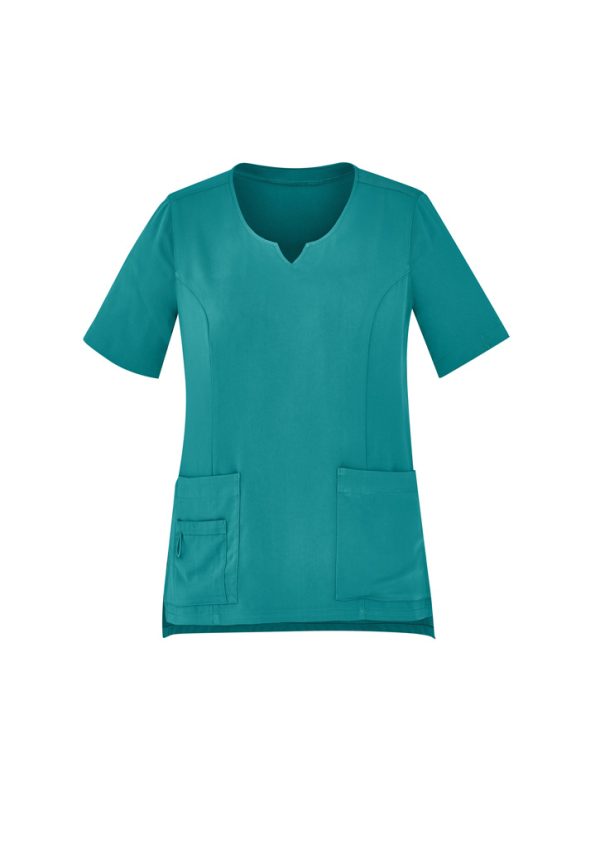 Womens Avery Round Neck Scrub Top (FBIZCST942LS)