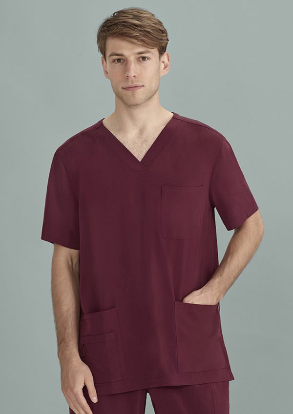 Mens Avery V-Neck Scrub Top (FBIZCST945MS)