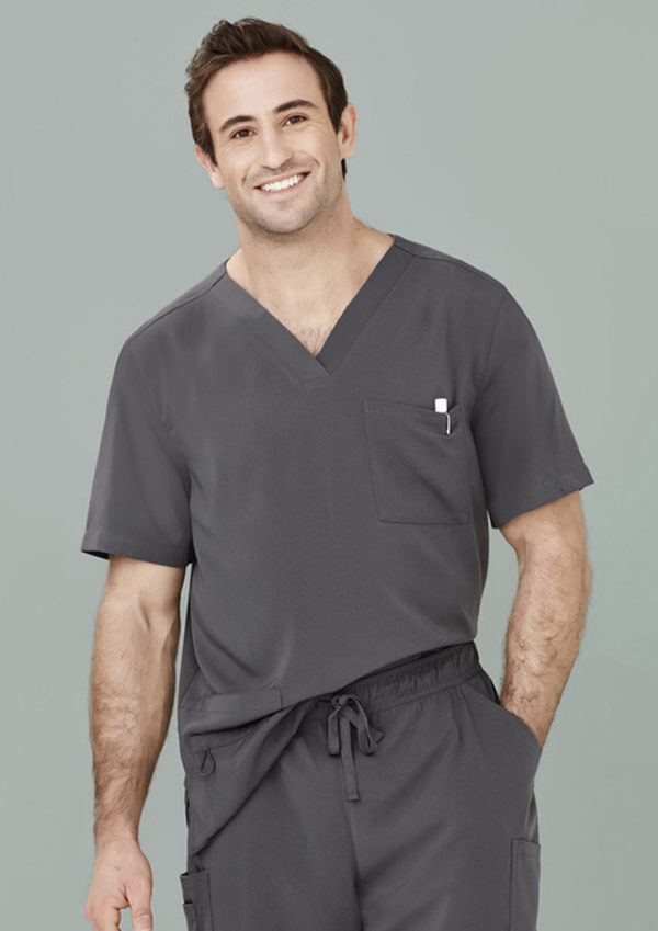 Mens Avery V-Neck Scrub Top (FBIZCST945MS)