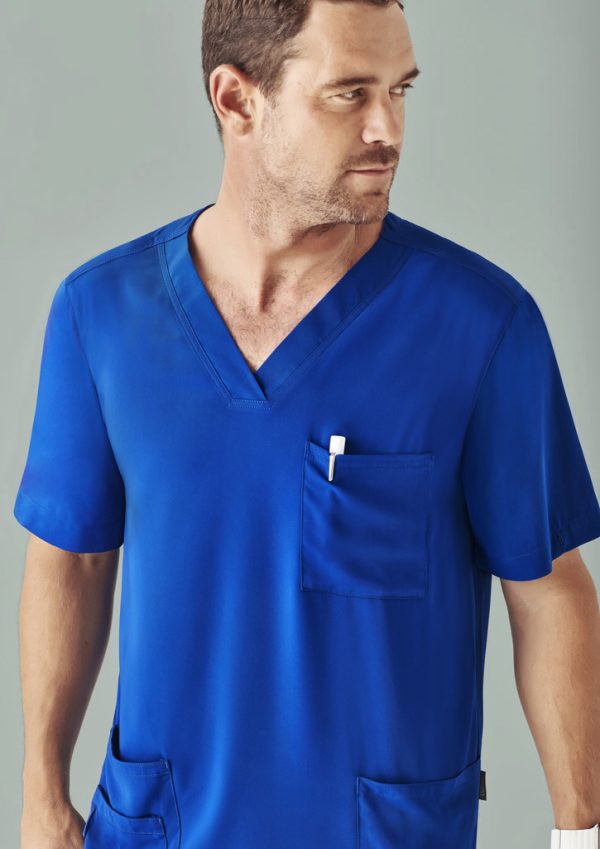 Mens Avery V-Neck Scrub Top (FBIZCST945MS)