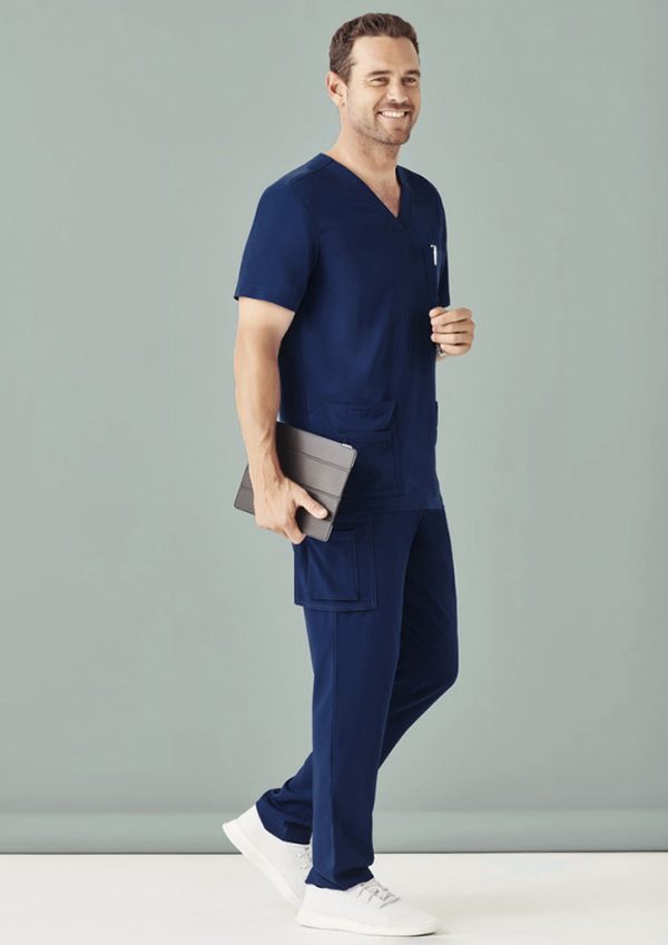 Mens Avery V-Neck Scrub Top (FBIZCST945MS)