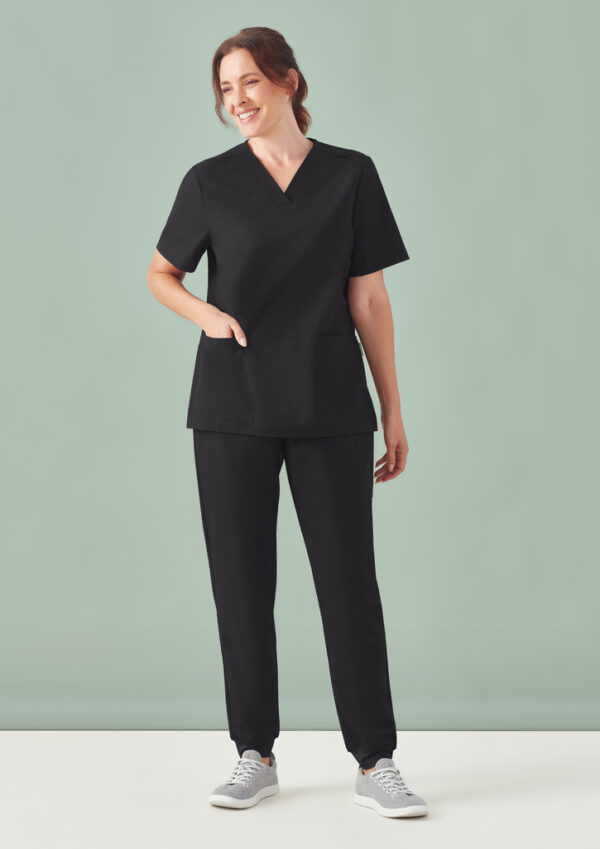 Womens Pulse V-Neck Scrub Top (FBIZCU543LS)