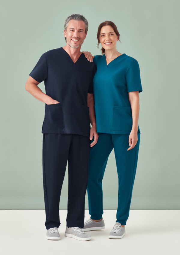 Womens Pulse V-Neck Scrub Top (FBIZCU543LS)