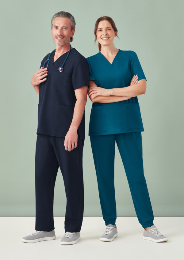 Womens Pulse V-Neck Scrub Top (FBIZCU543LS)