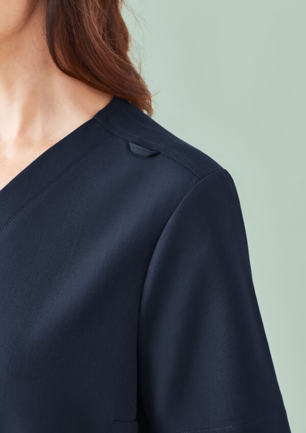 Womens Pulse V-Neck Scrub Top (FBIZCU543LS)