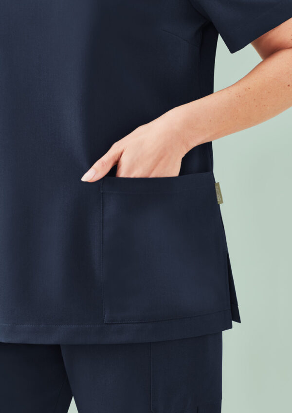 Womens Pulse V-Neck Scrub Top (FBIZCU543LS)