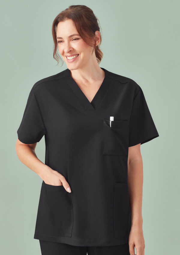 Unisex Pulse V-Neck Scrub Top (FBIZCU544US)