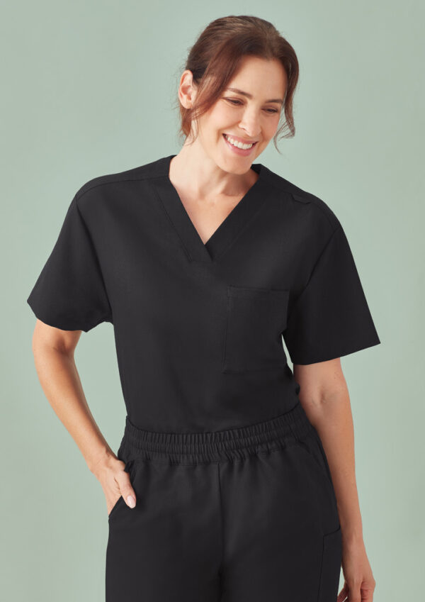 Unisex Pulse V-Neck Scrub Top (FBIZCU544US)