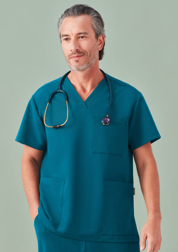 Unisex Pulse V-Neck Scrub Top (FBIZCU544US)