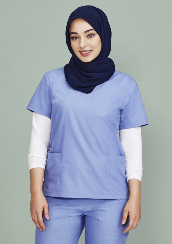 Womens Classic Scrub Top (FBIZH10622)